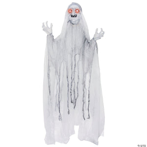 spinning white witch halloween decoration~ss80038