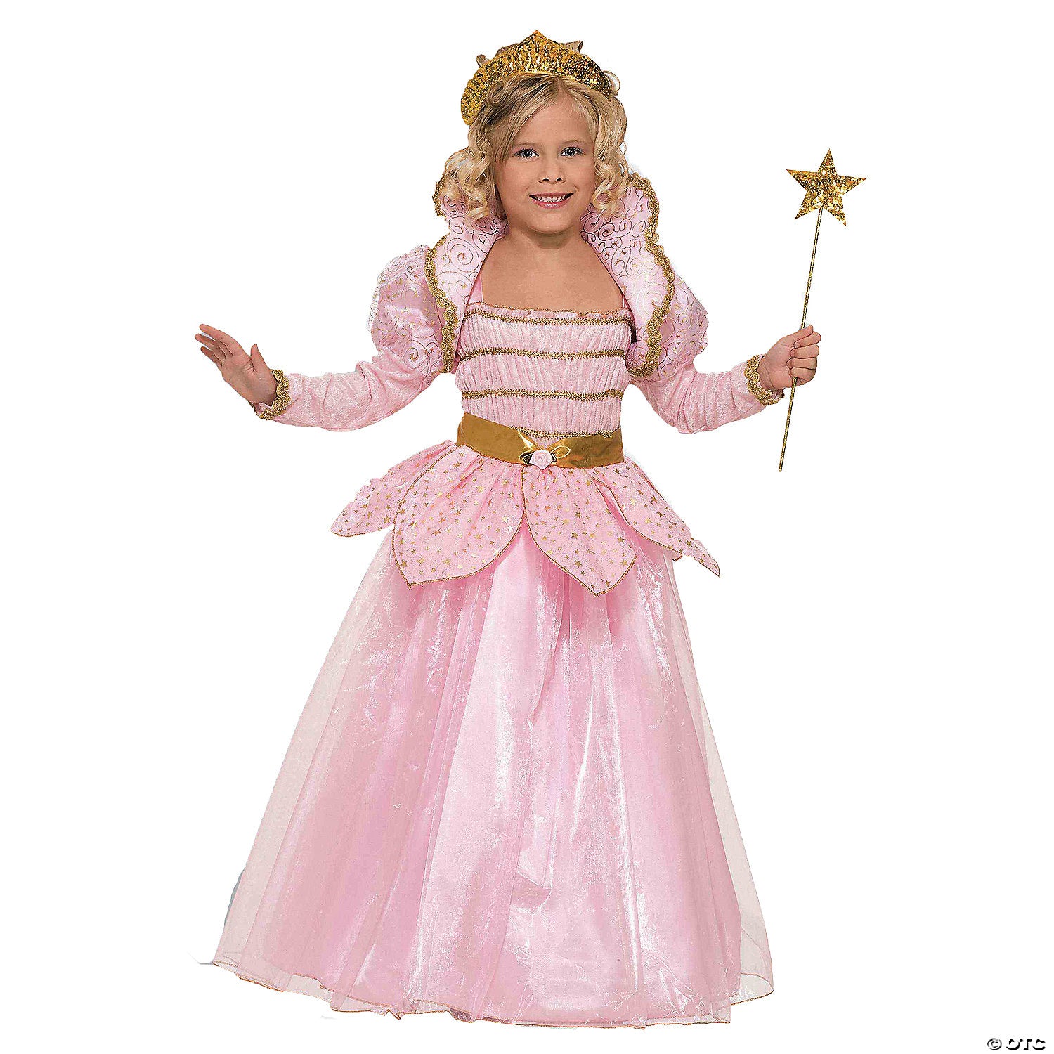 Girl's Little Pink Princess Costume Small 4-6