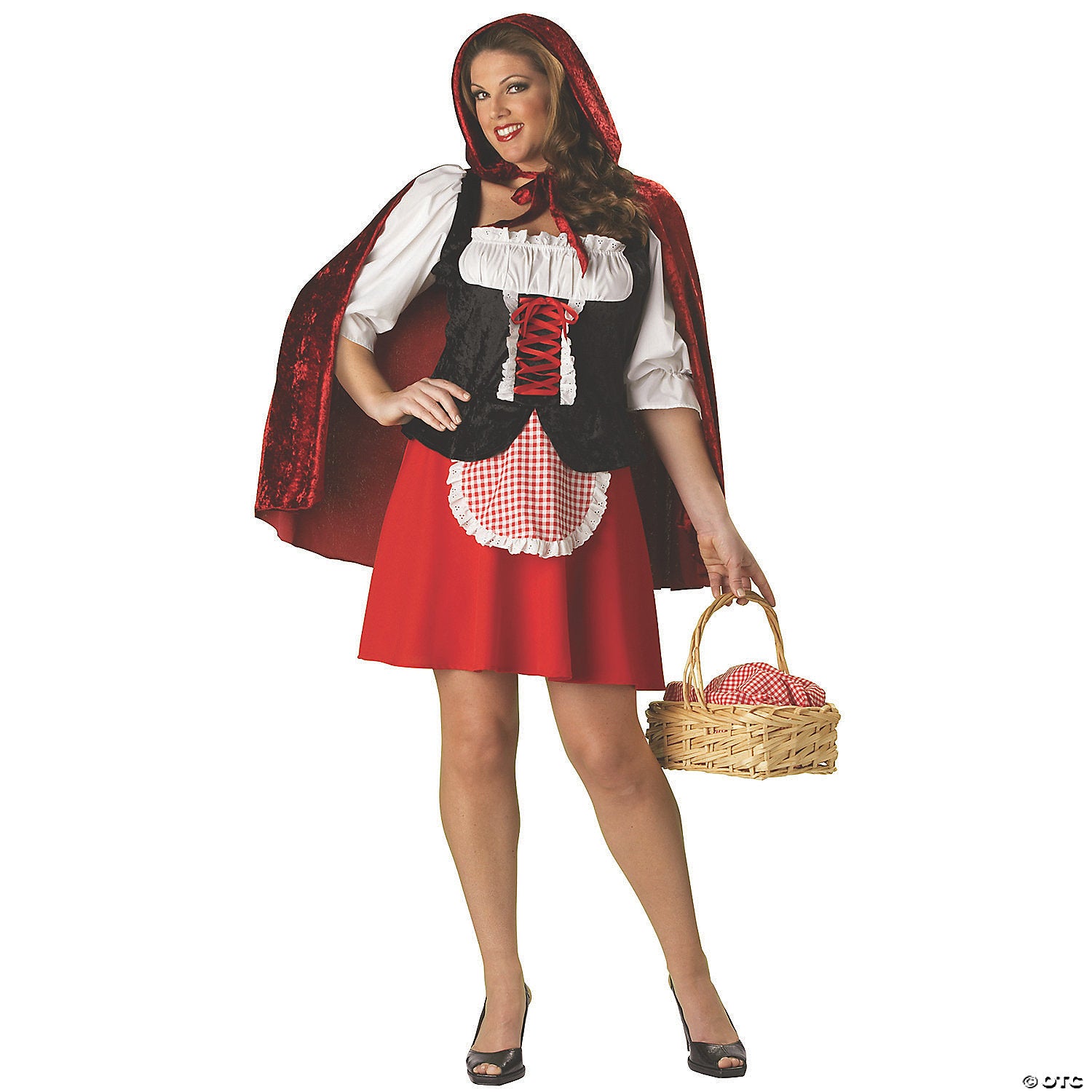 women s plus size red riding hood costume~ic5411xxxl