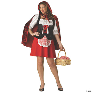 women s plus size red riding hood costume~ic5411xxxl