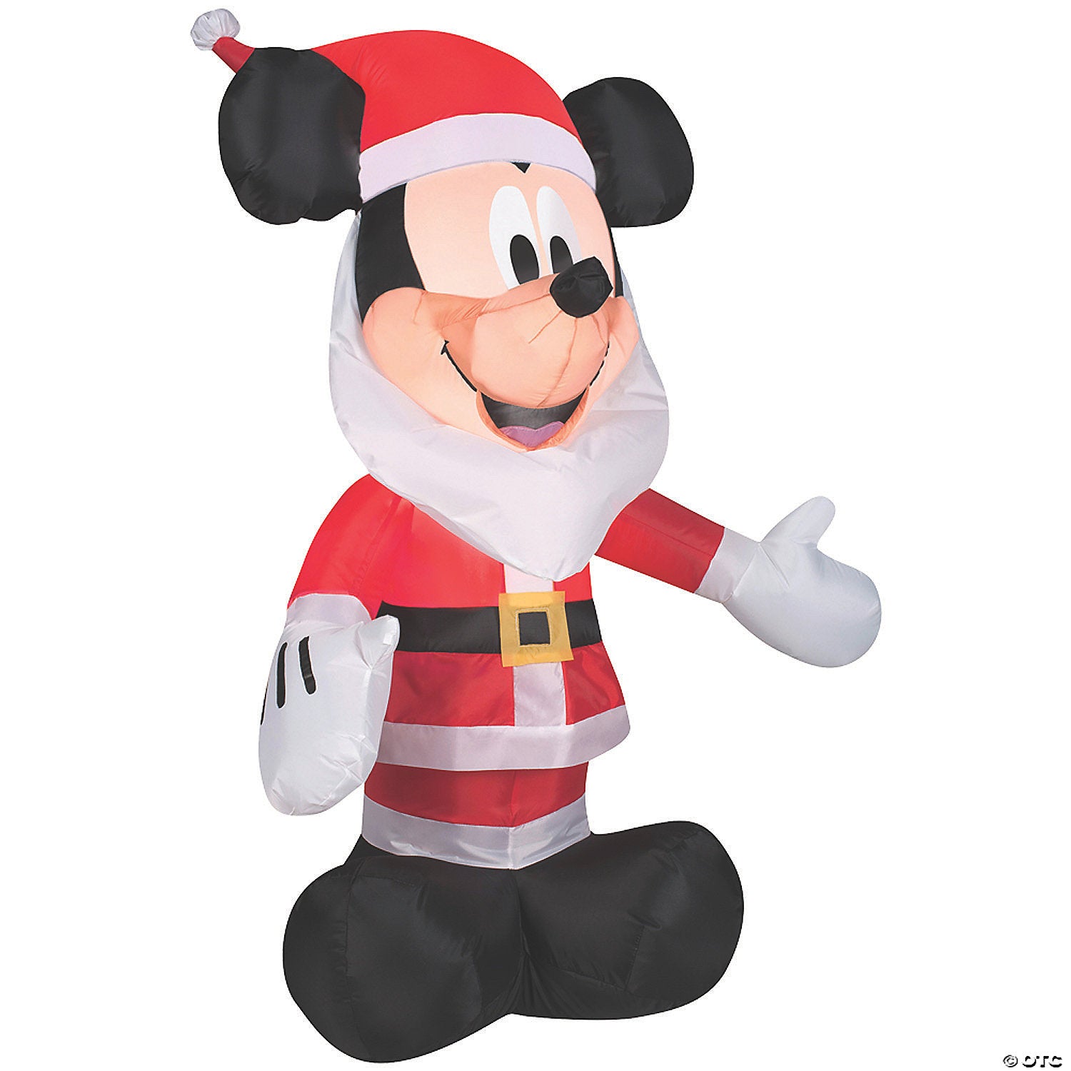 42  blow up inflatable mickey mouse with santa beard outdoor yard decoration~ss35474g