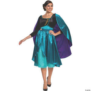 women s deluxe frozen 2 queen anna costume & 8211  medium~dg23464b