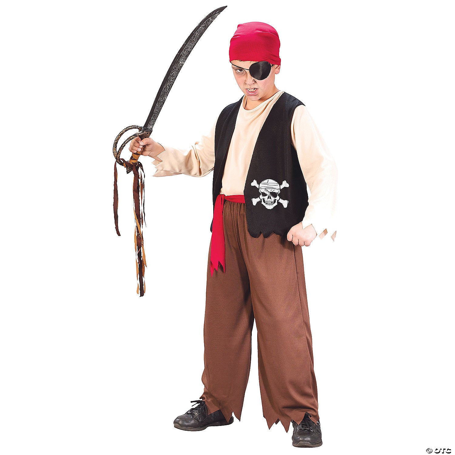 boy s playful pirate costume~fw9702