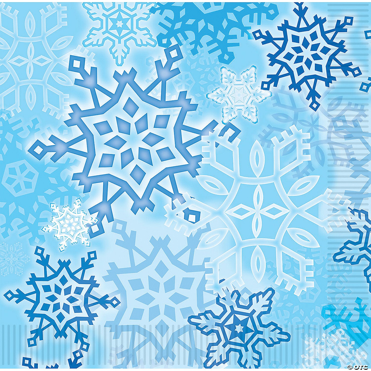 snowflake napkins~bg20938