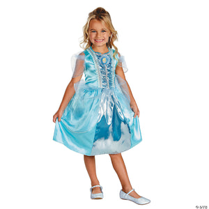 girl& 8217 s classic sparkle disney princess cinderella& 8482  costume   medium~dg59170k