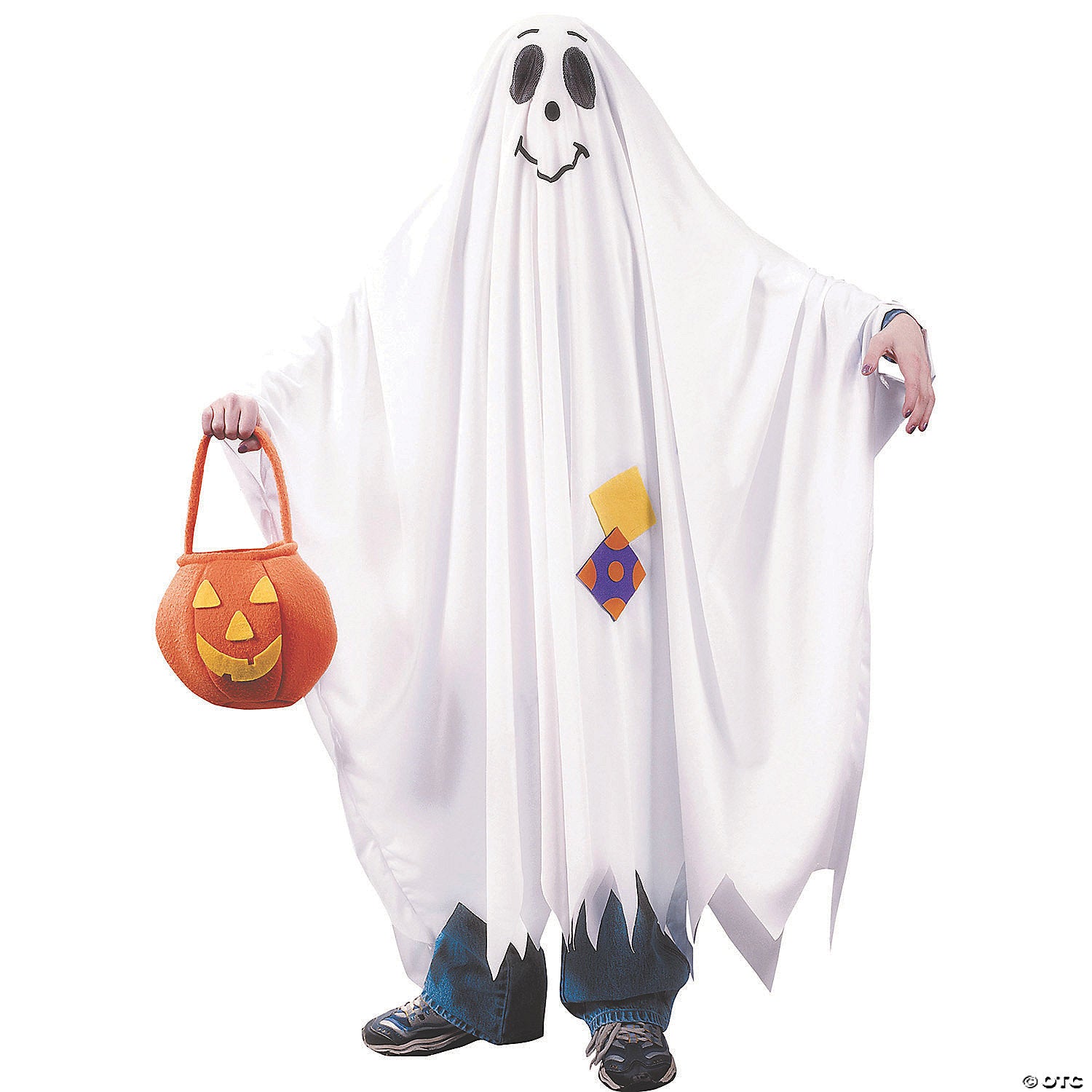 kid s friendly ghost costume   large~fw9705lg