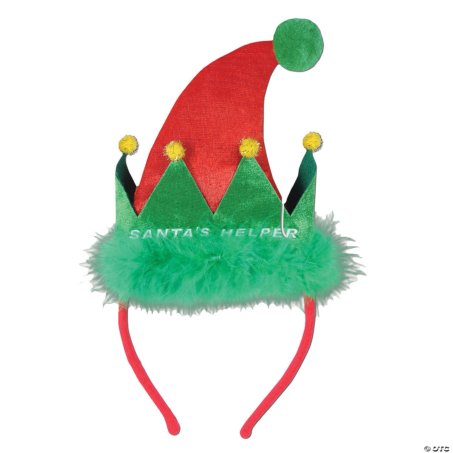 santa helper headband~bg20711