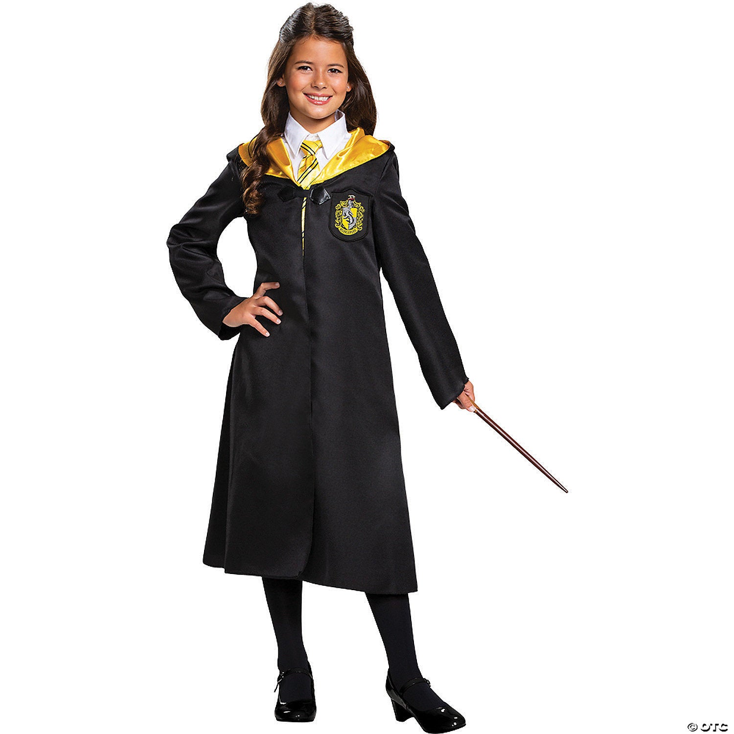 kids classic harry potter hufflepuff robe   medium 7 8~dg107869k-a02