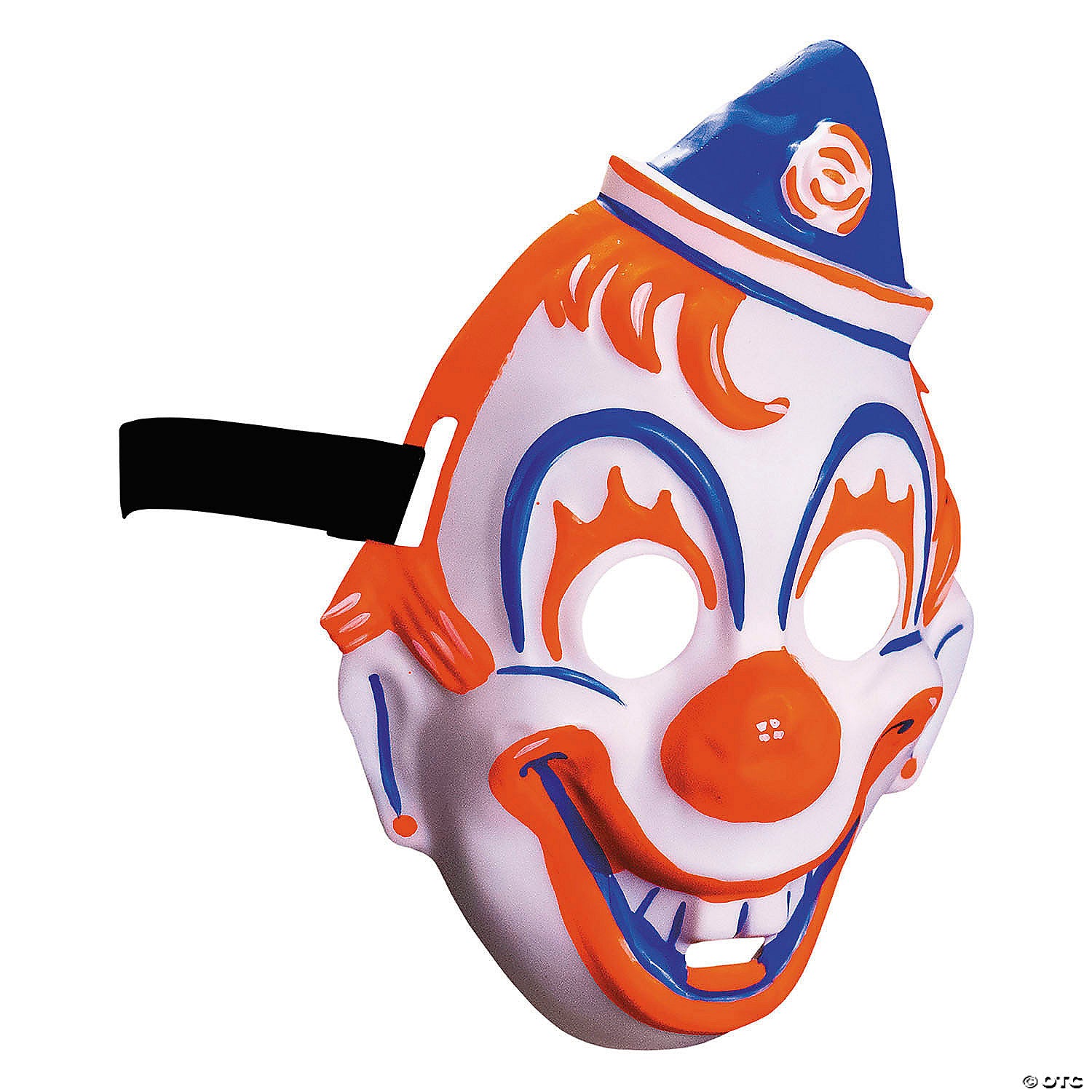 kids halloween& 8482   2007  young michael myers clown plastic mask   one size~mattlg120-a02