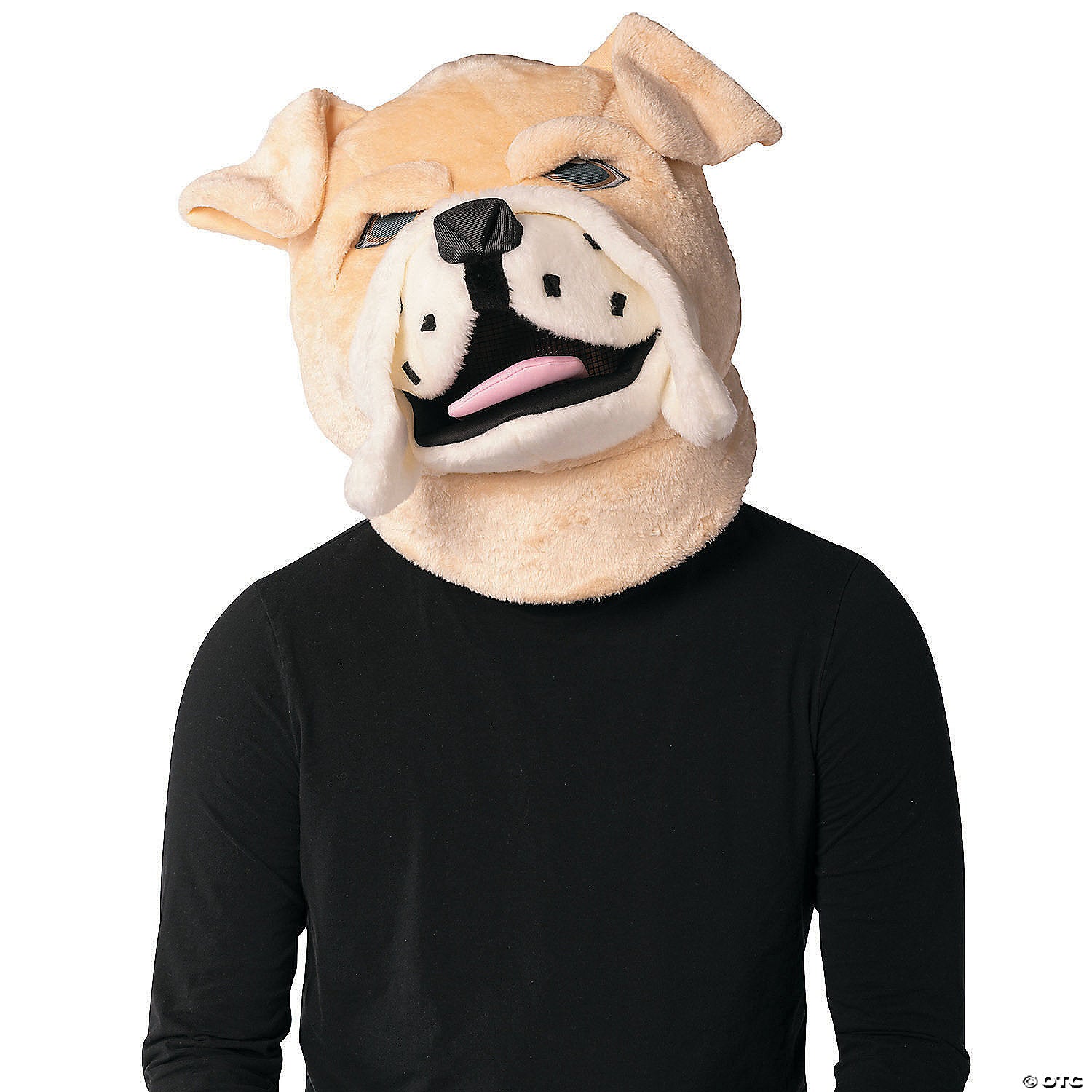 adults bulldog mascot head~gcr7784