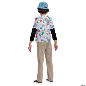 kids stranger things dustin costume kit   large~dg123739g-a02