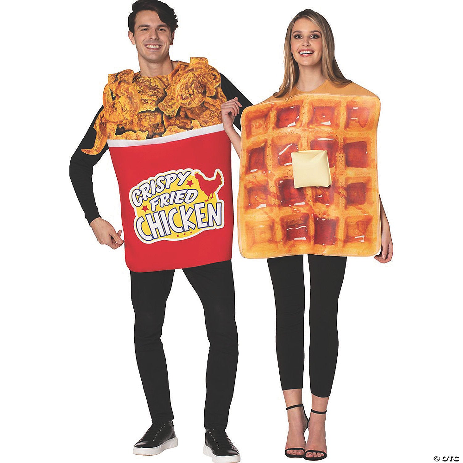 adults chicken and waffle couple costumes~gc10167