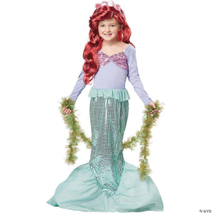 girl s little mermaid costume   medium~cc00246md