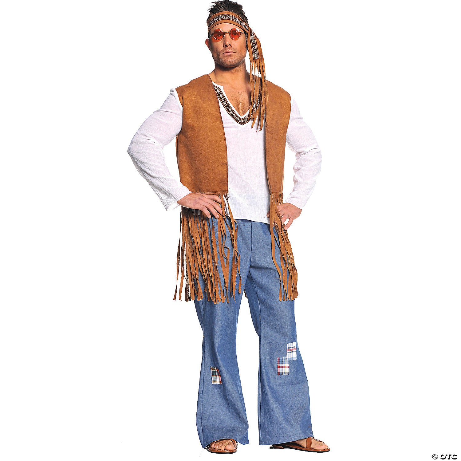 Men's Right On Hippie Costume