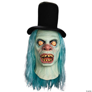 adults mabry monsters mr  hyde green overhead mask with black hat   one size~majm115-a02