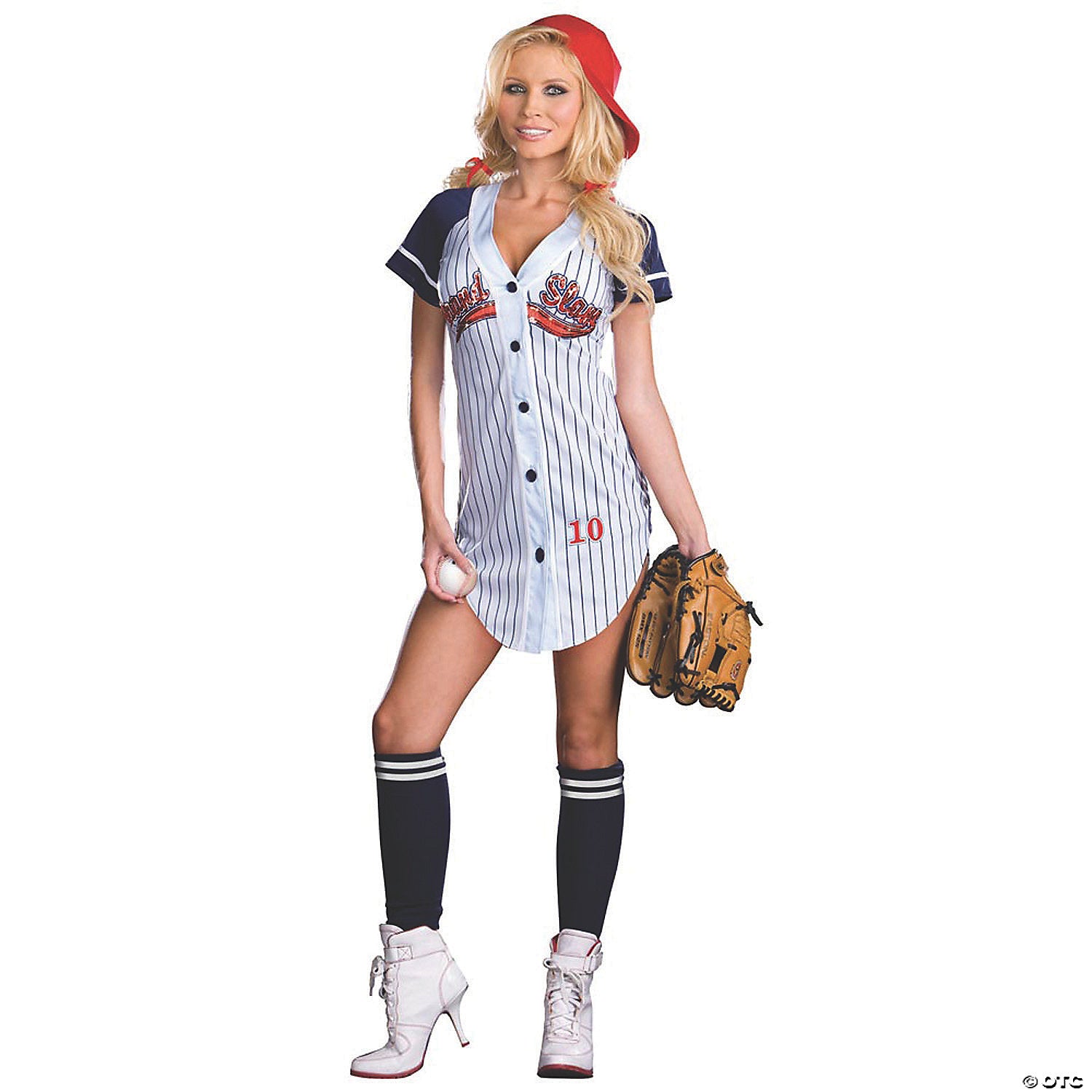 women& 8217 s grand slam baseball costume   small~rl6469sm