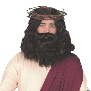 jesus wig with beard~fw92088