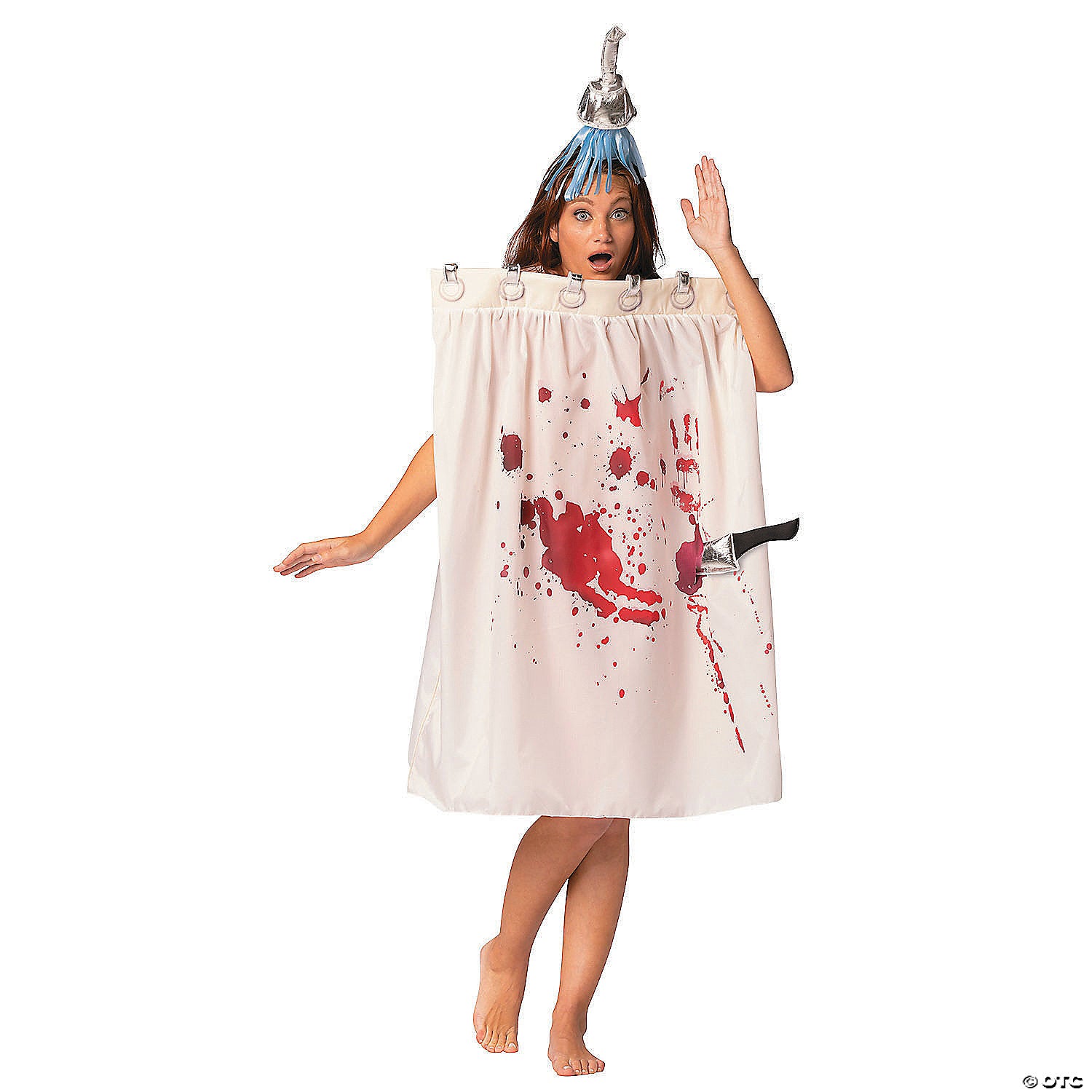 adults shower murder scene costume~gcr7804