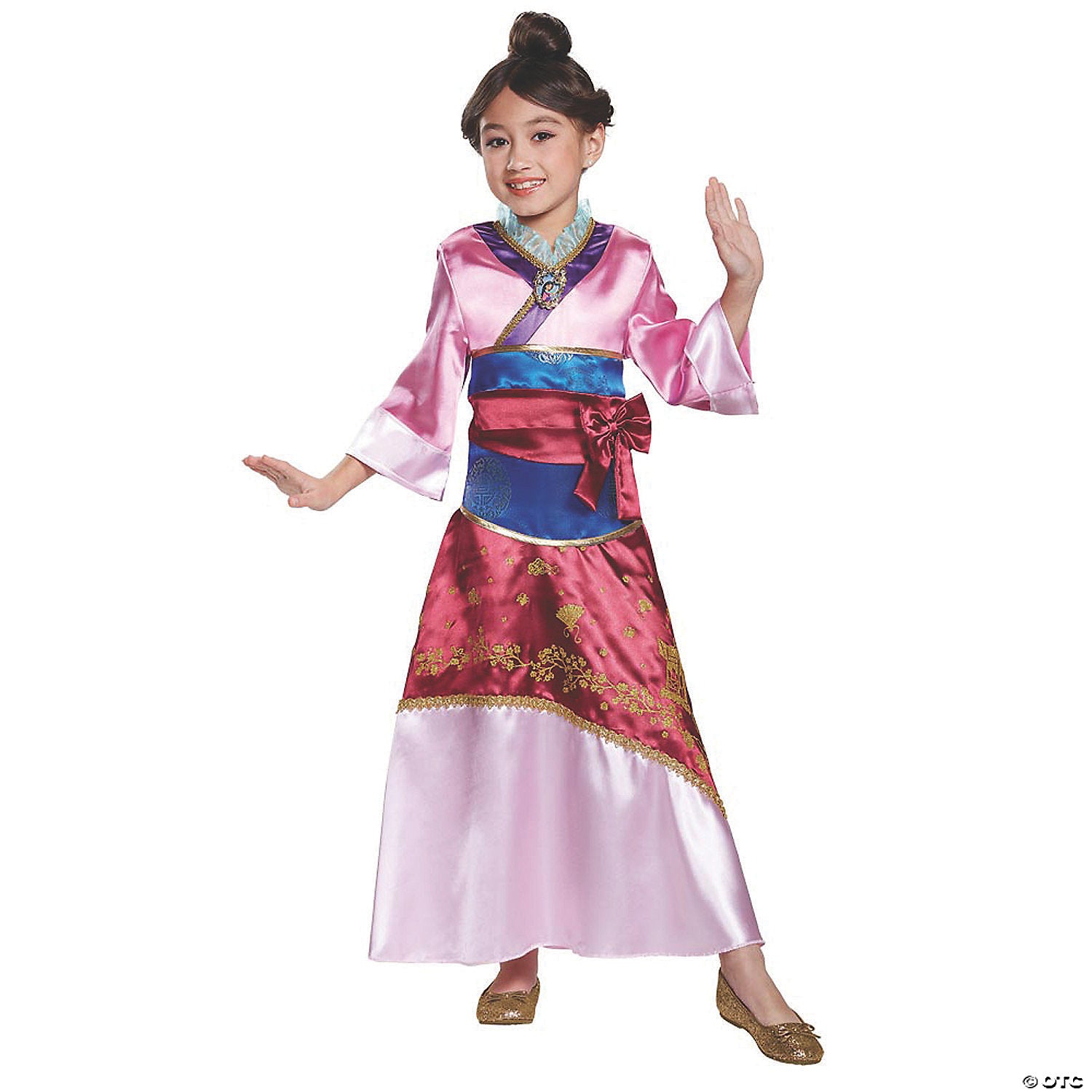 girl s deluxe disney& 174  mulan costume   small~dg21398k-a01