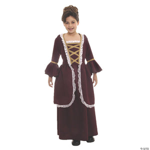 girl& 8217 s colonial dress costume   large~ur26230lg