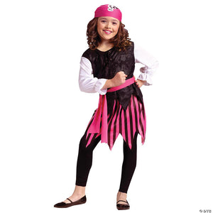 girl s caribbean pirate costume   4 6~fw8738sm