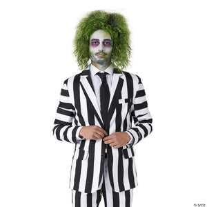 men s beetlejuice& 8482  suit costume   size 40~obas1033md-a04