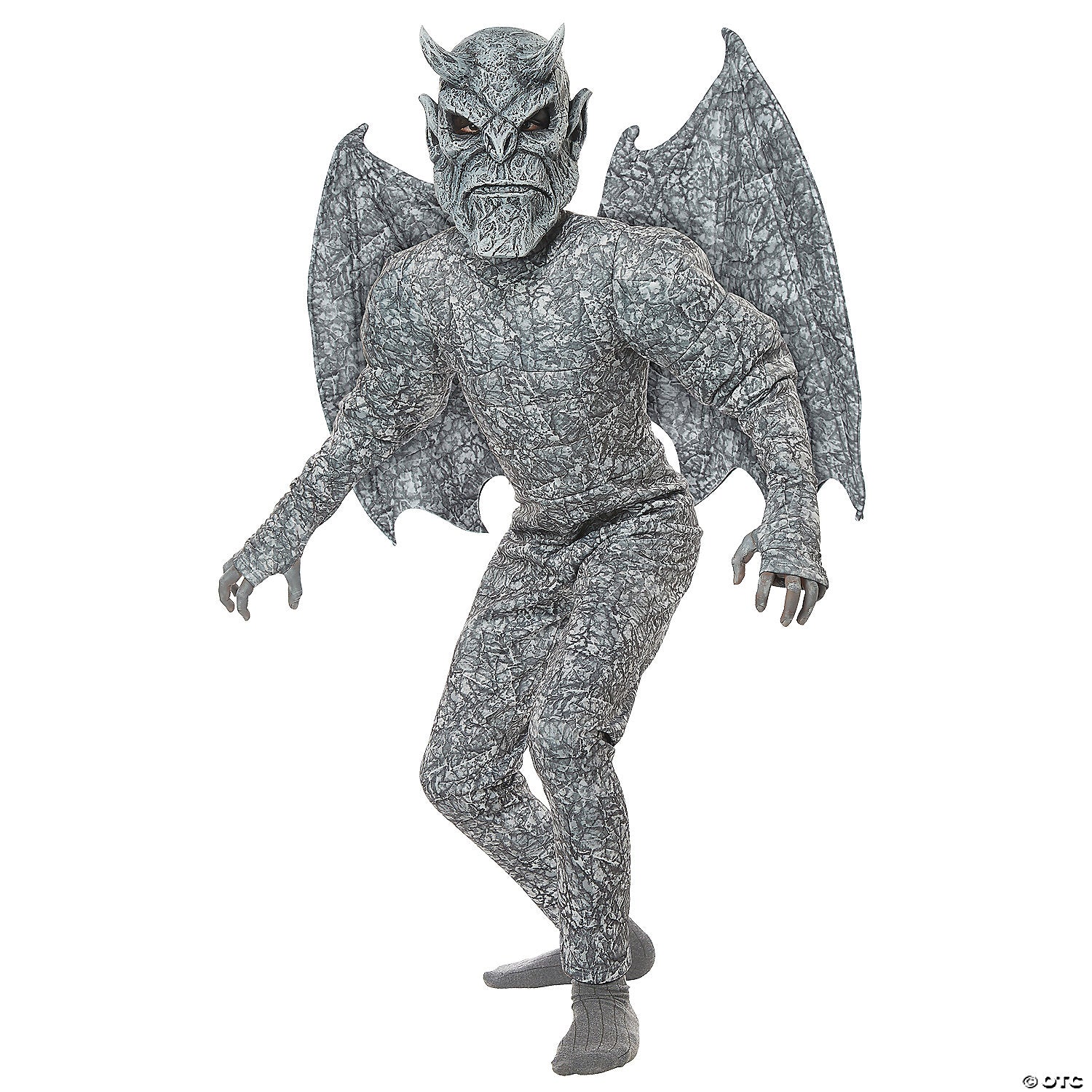 Boy's Ghastly Gargoyle Costume Large 10-12