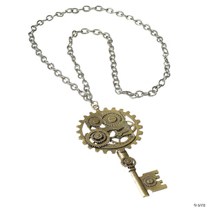 steampunk gear necklace~fm69353