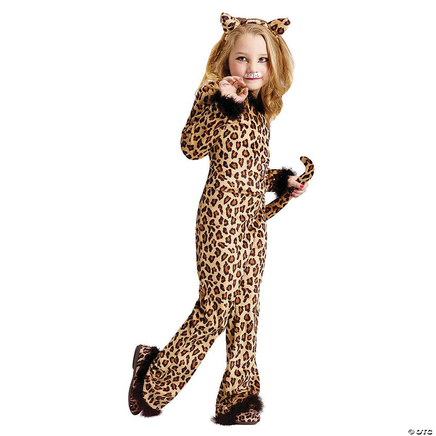 girl s pretty leopard costume   small~fw114972sm