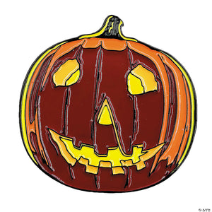 2  halloween& 8482   1978  pumpkin full color enamel pin~masfti102