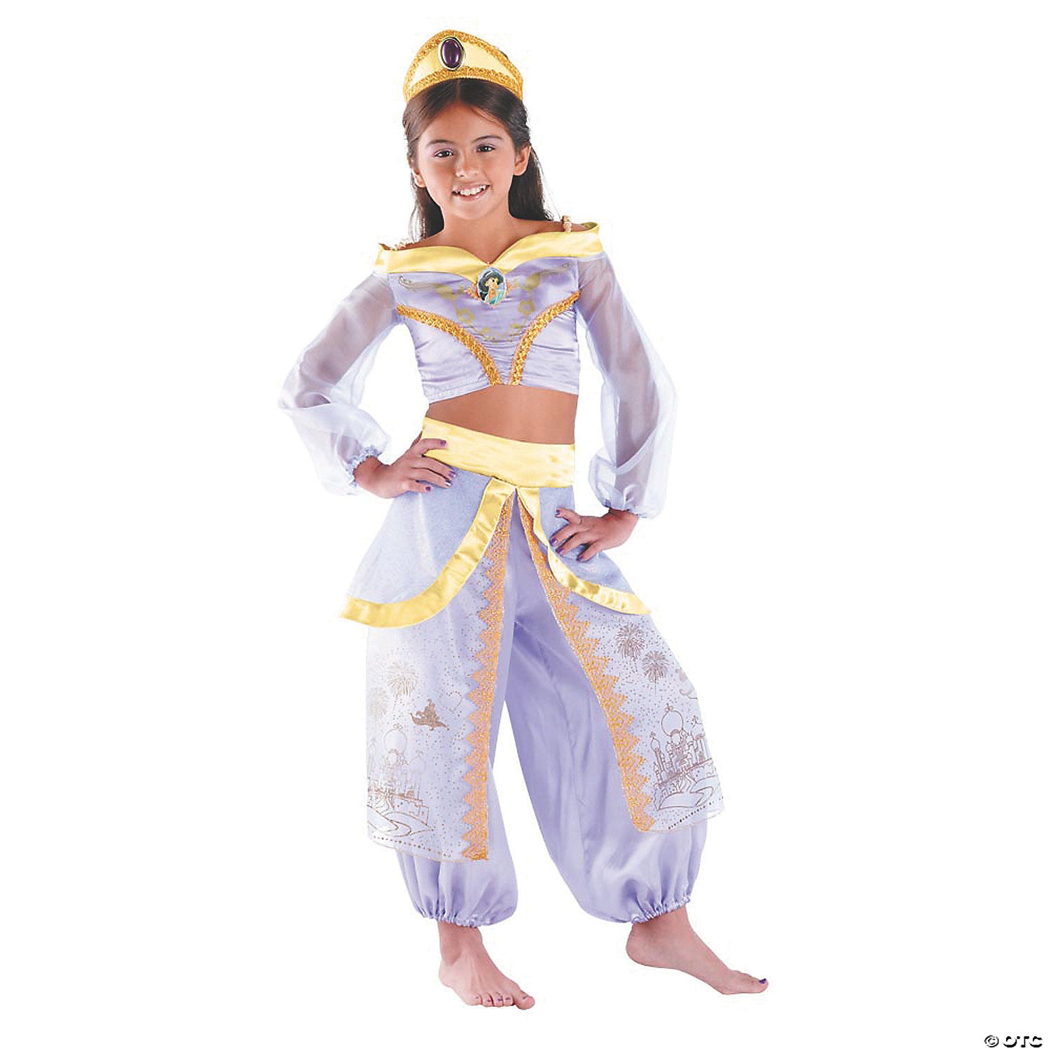 toddler girl& 8217 s prestige aladdin& 8482  jasmine costume   3t 4t~dg50504m