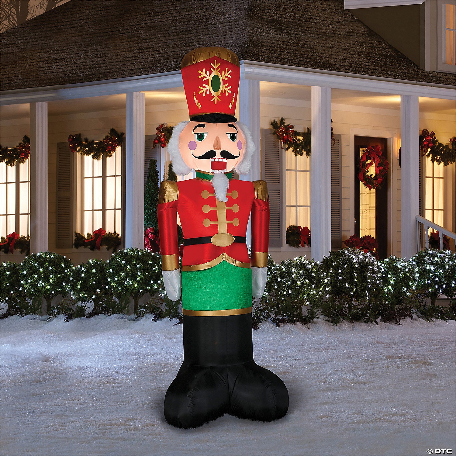 96  blow up inflatable nutcracker outdoor yard decoration~ss117245g-a01