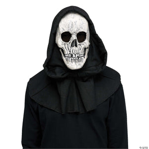 adults reaper horror mask with black shroud~fw93555r