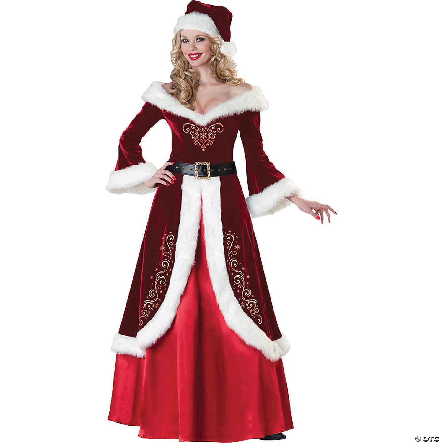 women s mrs  st nick costume   medium~ic51004md