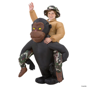 boy s inflatable riding gorilla~ss29060g