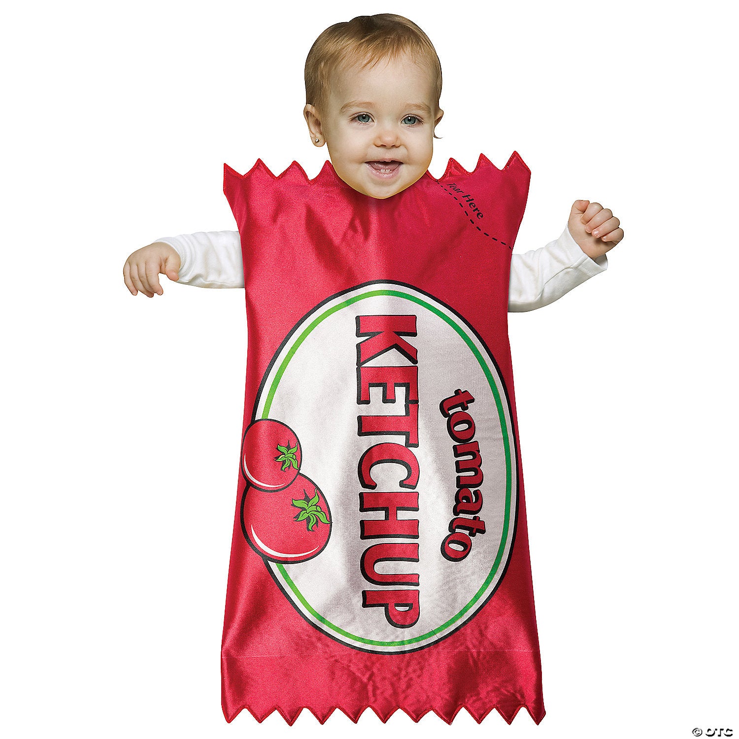 baby ketchup bunting costume~gc9035