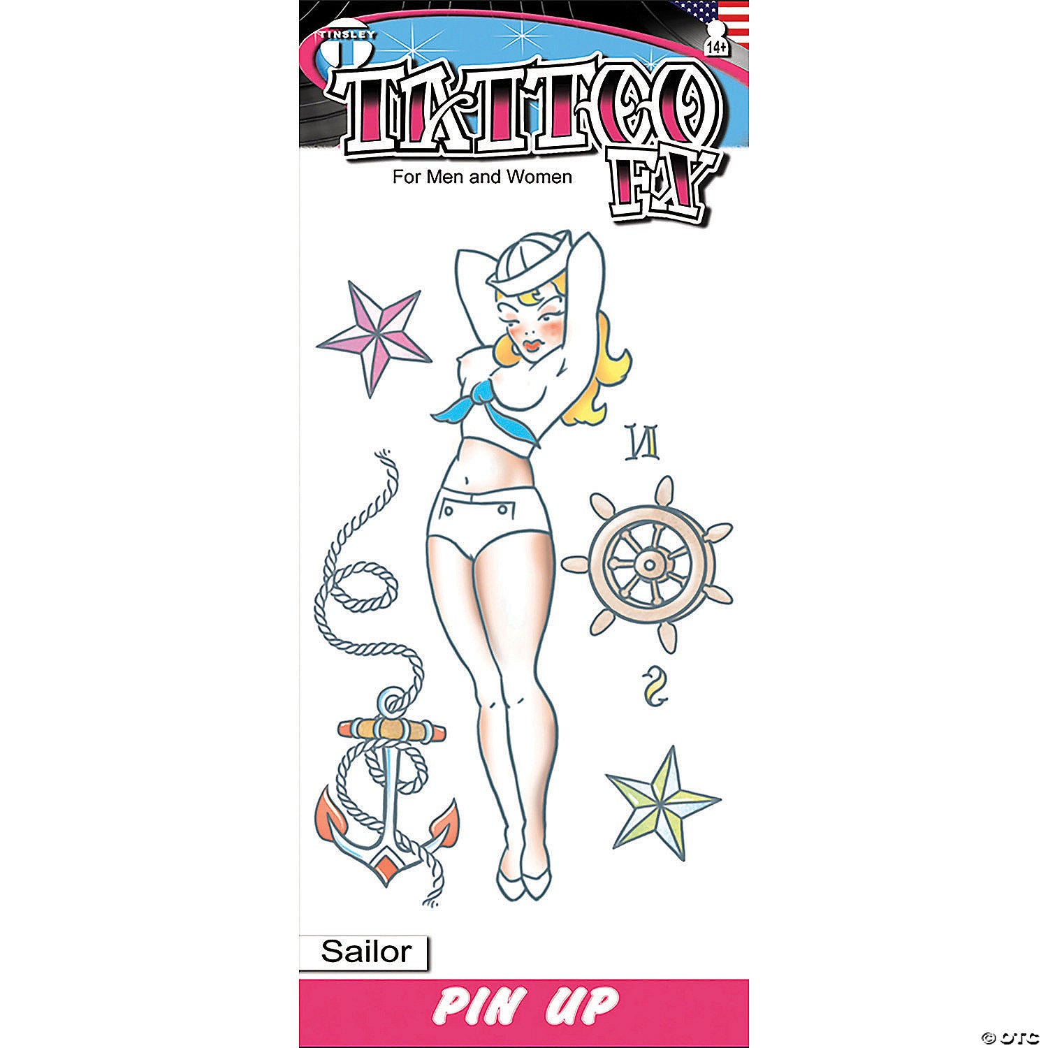 sailor girl pinup tattoo fx~dfpu704