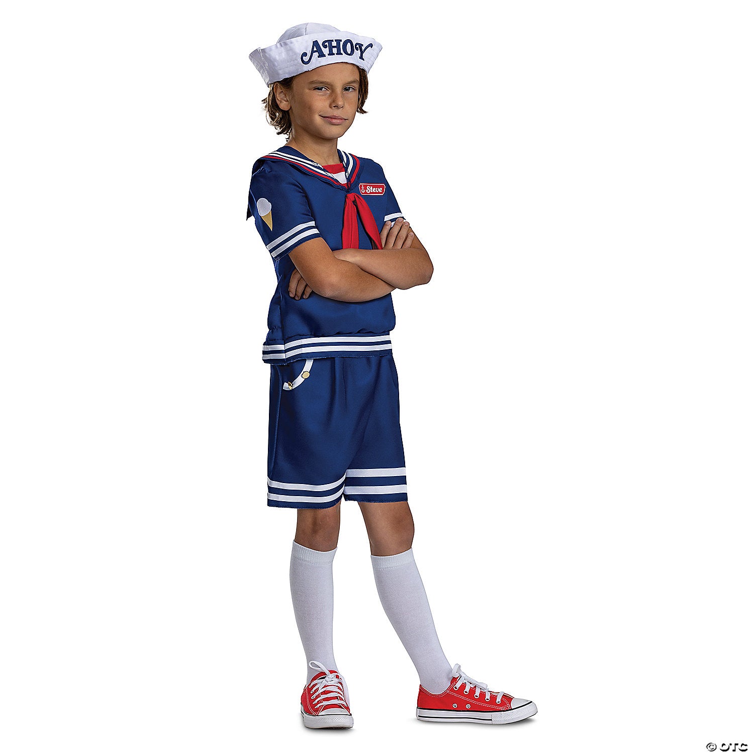 tween classic stranger things& 8482  steve scoops ahoy costume   large 10 12~dg123679g