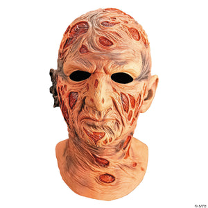 a nightmare on elm street& 8482  freddy krueger overhead sculpted mask~marlwb105-a01