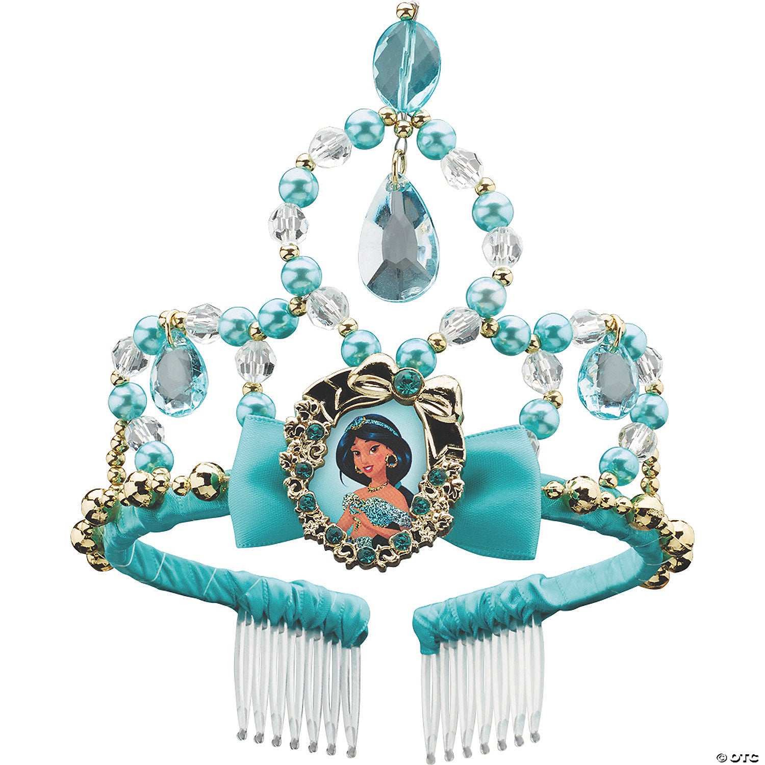 kids disney s aladdin jasmine green tiara~dg99624