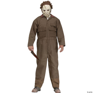 adult michael myers mask and costume~fw100944-a01