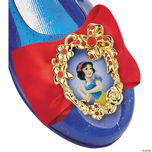 kids disney s snow white and the seven dwarfs snow white blue sparkle jelly shoes~dg59285-a01