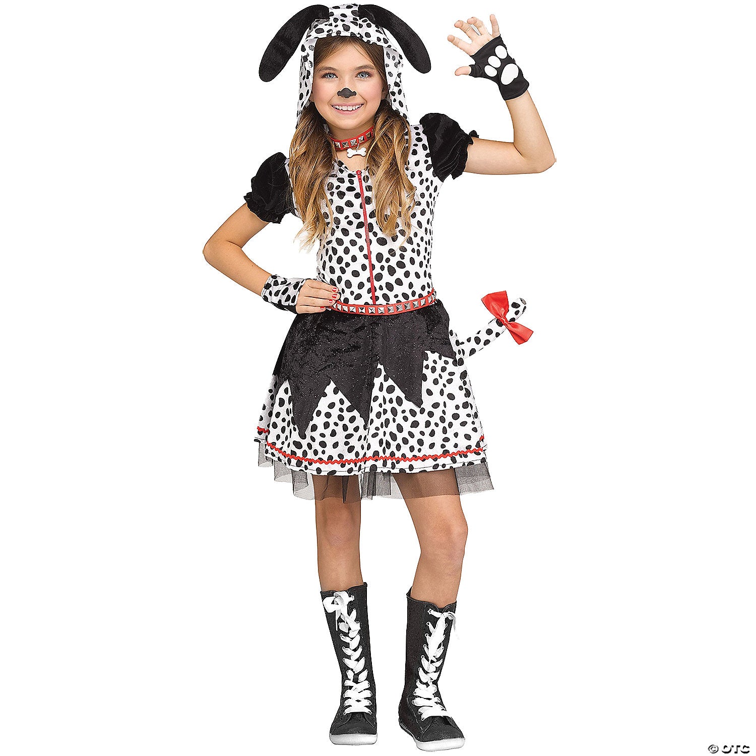 Girl's Spotted Sweetie Costume Large 12-14