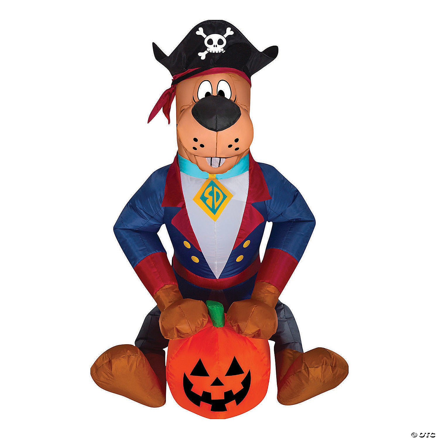 35  blow up inflatable scooby doo pirate outdoor halloween yard decoration~ss220657g