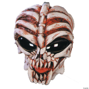 latex down to earth alien mask~3524bs