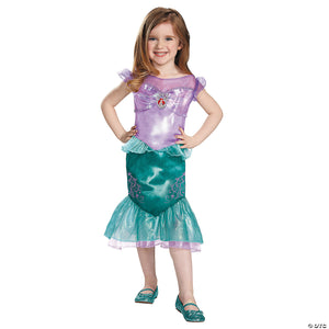 toddler classic little mermaid ariel costume   small~dg82905s