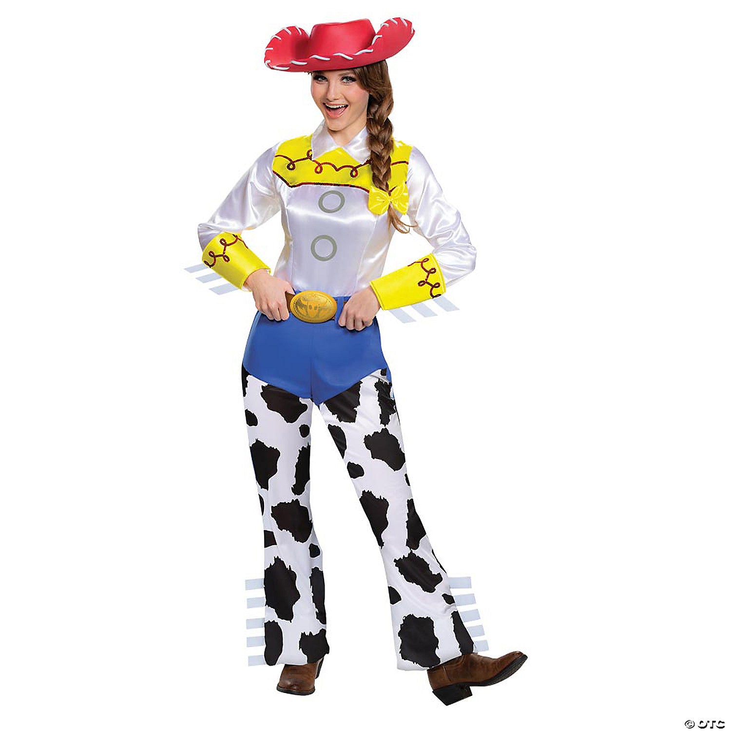 women s deluxe plus size toy story 4& 8482  jessie costume~dg50551f