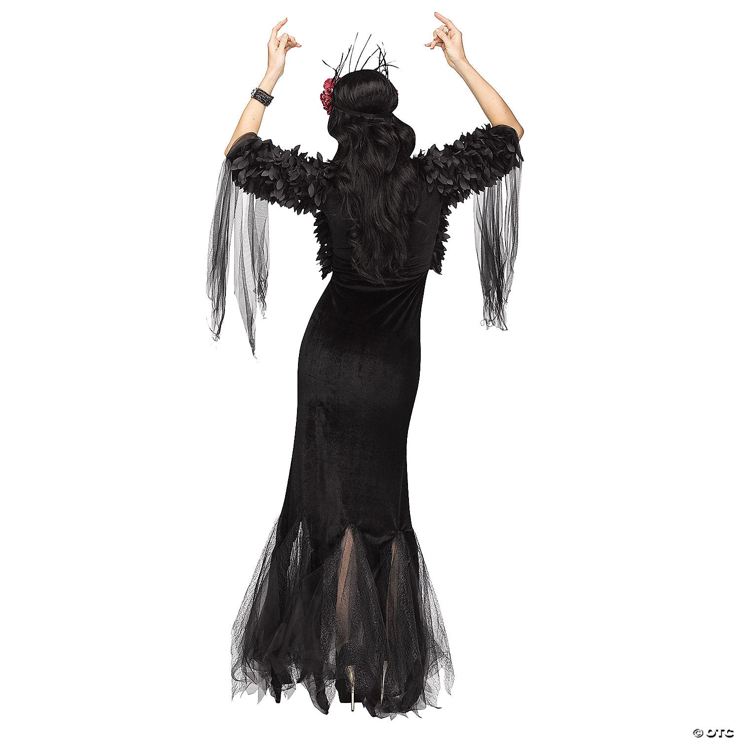 Women's Raven Mistress Costume Large 12-14