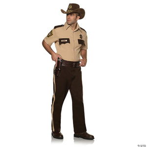 adults walking dead& 8482  rick grimes costume   standard 42 46~ur30996