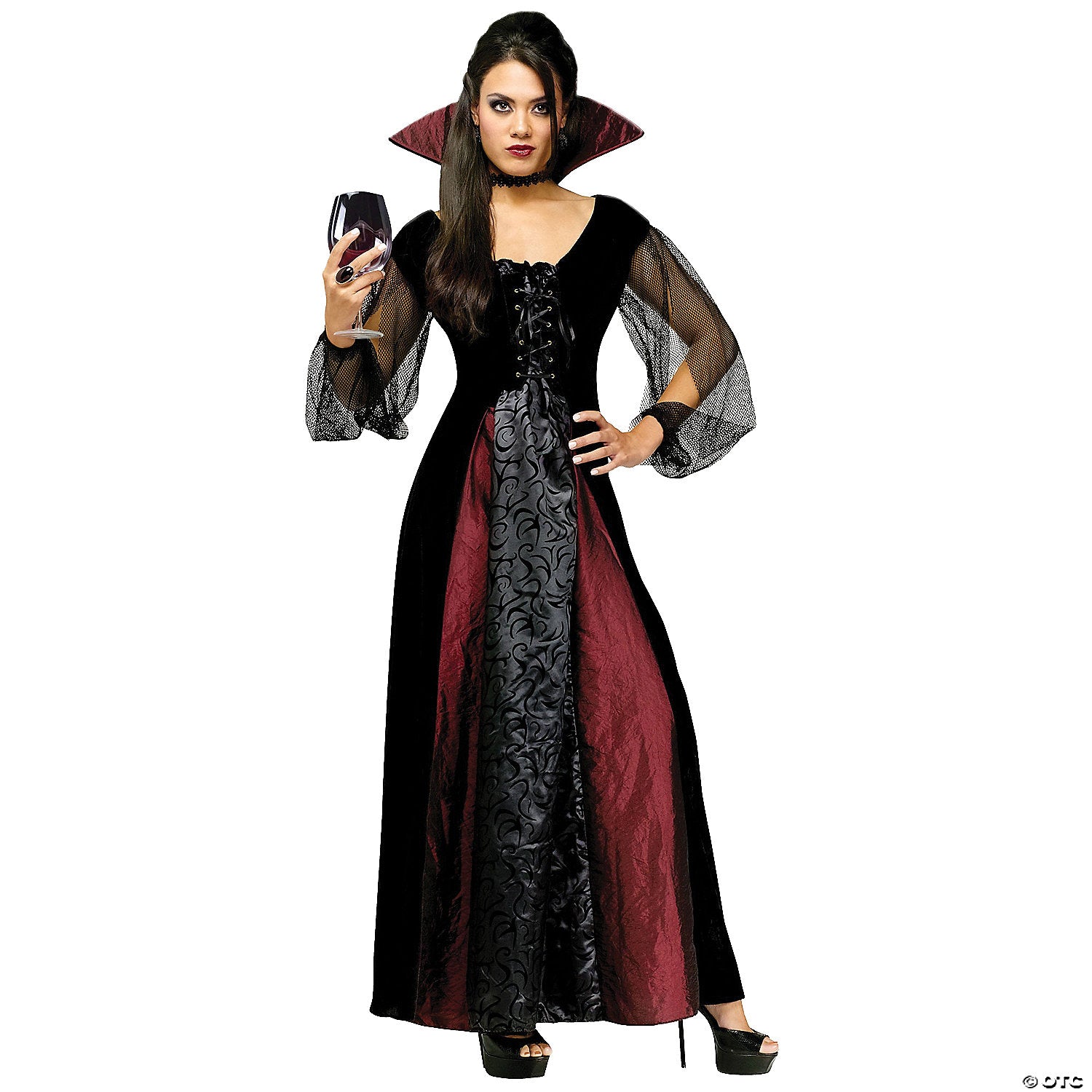 Women's Goth Vampire Costume